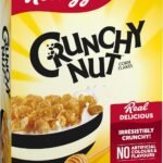Kellogg's Crunchy Nut Corn Flakes Breakfast Cereal, 380g