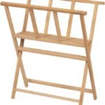 MEEDEN Folding Art Print Rack - Beechwood Art Storage Rack - Artist Storage and Display Rack for Canvas Art Prints Panels Posters Art Gallery Shows
