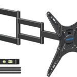 MOUNTUP Corner TV Wall Mount for Most 26"-60" TVs, Full Motion Long Arm TV Mount 30 inch Extension Articulating Wall Mount TV Bracket Max VESA 400x400mm, Smoothly Extendable, Holds up to 77 lbs MU0057