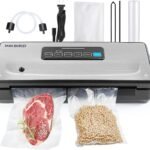 INKBIRD Vacuum Sealer Machine 10-In-1 With Bag Storage (Up to 20FT) and Cutter, 5 Food Modes, Starter Kits Bags*5 and Bag Roll*1, 85KPa