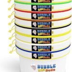 BUBBLEBAGDUDE Bubble Bags All Mesh 5 Gallon 8 Bag Set Herbal Ice Essence Extraction Bag Kit with 10 x 10” (25 Micron) Pressing Screen and Storage Bag