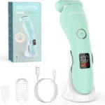 Solimpia Electric Lady Shaver for Women Razor for Arm Leg Armpit Bikini Cordless Portable Painless Shaver IPX6 Waterproof USB Rechargeable Dry Wet