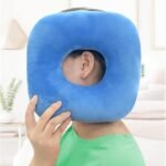 Ear Piercing Pillow for Side Sleepers Ear Pillows with Holes for Ear Pain Earring Donut CNH Pillow for Pressure Sores Relief Ear Guard Protection Cushions for Sleeping