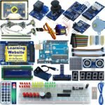 Starter Kit, Compatible with Arduino Uno R3, the Most Detailed 50+ Lessons, Plus 40+ Background Knowledge Articles, Detailed Explanation, Compass, Gyro (Ultimate Kit)