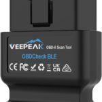 Veepeak OBDCheck BLE Bluetooth OBD II Scanner Adapter Dongle Auto Check Engine Code Reader Diagnostic Scan Tool for iOS & Android