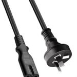 Figure 8 Power Cord 3m,Figure 8 Power Supply Cord,2 Pin Core Figure 8 IEC-C7 AC Power Cable Lead AU Plug for PC Monitor,DVD,Printer,Samsung Philips LG Sony TV,PS5,PS4,PS3,Xbox Consoles,Camera,HP Envy