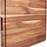 EP Leben Large Acacia Wood Cutting Boards for Kitchen, 24 x 18 Inch Extra Large Wooden Cutting Board with Juice Groove, Reversible Butcher Block Cutting Board for Meat and Veggie