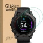 [3 Pack] for Garmin Epix Pro (Gen 2) 51mm Screen Protector, 9H Hardness Scratch Resistant Tempered Glass Protective Film Cover for Garmin Garmin Epix Pro 51mm