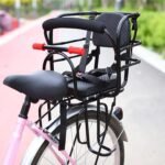 Rear Mounted Child Bike Seat – Back Mount Kid’s Bicycle Seat for Toddlers & Children, Secure & Comfortable Bike Carrier for Adult Bikes, Outdoor Cycling Accessory