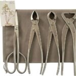 Vouiu 4-Piece Bonsai Tool Set,Concave Cutter,Knob Cutter,Trunk Splitter,Bonsai Scissors