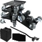 Heavy Duty Furniture Movers with 5 Wheels & Lifter Set,1400kg Capacity,Furniture Lifter Set with 5 360°Wheels, Professional Tool for Moving Heavy Furniture Refrigerator Sofa Cabinet (Set)