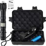 Ultra Long Distance 3000 lumens Flashlight with Rechargeable Aluminum Body Gift Box for Your Camping Outdoor Activities Bright Powered Powerful Cat Toys