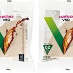 Hario V60 Paper Coffee Filter, Size 02, Natural, 200ct