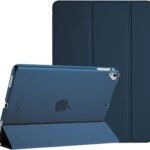 ProCase Cover for iPad Pro 12.9 Case 2nd Generation 2017/iPad Pro 12.9 Case 1st Generation 2015, Ultra Slim Lightweight Stand Smart Case Shell with Translucent Frosted Back Cover -Navy