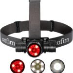Sofirn HS21 Headlamp with Red Light, 2200 Lumens Led Bright Head Torch Rechargeable with Spotlight, Floodlight, Powerful Headlight Waterproof for Adults, Camping, Hunting, Hardhat, Work, Emerency