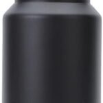 3L Insulated Water Bottle, Large 3 Litre Stainless Steel Water Bottle, Drink Bottle -Black- Double Wall Vacuum Insulated Bottles with Carry Handle - Keeps Drinks Hot or Cold for 12hrs - for Gym, Camp