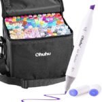 Ohuhu Alcohol Markers - Double Tipped Art Marker Set for Artist Illustration -160 Colors- Chisel & Fine Dual Tips- Oahu of Ohuhu Markers - Refillable Ink