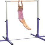 Gymnastics Bar Horizontal Training High Bars Expandable Children Kip Home Gym Equipment