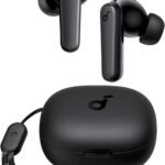 Soundcore by Anker P20i True Wireless Earbuds, 10mm Drivers with Big Bass, Bluetooth 5.3, 30H Long Playtime, Water-Resistant, 2 Mics for AI Clear Calls, 22 Preset EQs, Customization via App (Black)