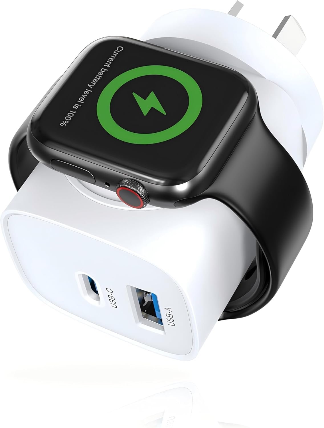 ldkdkdjm TOPADRE for Apple Watch Charger with 20W USB C Charger, 3 in 1 PD Fast Charging Wall iPhone Charger for iWatch Charger Ultra/10/9/8/7/6/SE, iPhone 16/15/15/14 Pro Max, iPad Pro/Air, White - Image 1
