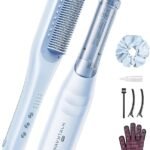 Wavytalk Pro Steam Hair Straightener Brush, Steamline Pro 3 in 1 Straightening Brush, Steam Reduces Damage, Nourishes Hair, and Expedites Straightening