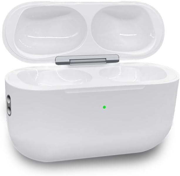 31ObfpFc2bL._AC_ Wireless Charging Case Replacement Compatible with AirPods Pro 3 (2025 Model) - USB-C & Qi Wireless Charging, Earphones Not Included - Image 1