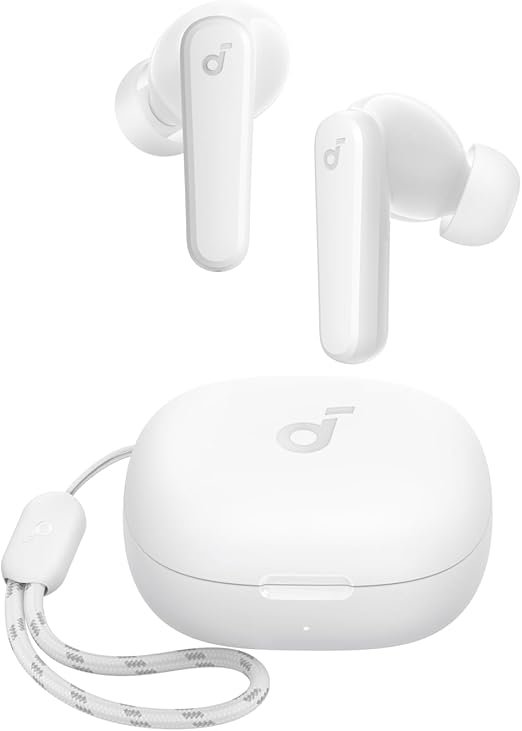 41hED0cR6tL._AC_SX522_ Soundcore by Anker P20i True Wireless Earbuds, 10mm Drivers with Big Bass, Bluetooth 5.3, 30H Long Playtime, Water-Resistant, 2 Mics for AI Clear Calls, 22 Preset EQs, Customization via App (White) - Image 1