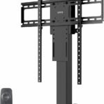VIVO Motorized TV Stand for 32 to 65 inch Screens, Vertical Lift Television Stand with Remote Control, Compact TV Mount Bracket, MOUNT-E-UP65A