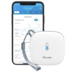 Govee WiFi Thermometer Hygrometer, Smart Humidity Temperature Monitor with App Notification Alert, Remote Monitor for Room Greenhouse Incubator Wine Cellar, 2 Years Free Data Storage Export