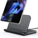 SwanScout Wireless Charger for Samsung Z Fold 7, Foldable Charging Station for Pixel 9 Pro Fold/Galaxy Z Fold 6/5/4/3/2/1, Wireless Charger Station for Samsung Z Fold Series (No Adapter)