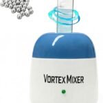 5200rpm mini Vortex Mixer paint shaker,Lab Vortex Shaker with Touch Function for Nail Polish,Eyelash shaker,Tattoo Ink,Glue Adhesives and Test Tubes (Blue)