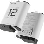 TELESIN Enduro Battery (2-Pack) for Go Pro 12 11 10 9, Long Lasting Large Capacity as Original Enduro Batteries Support Fast Charging for Go Pro Hero 11 Hero 10 Hero 9 Black Camera Charger Accessories