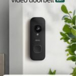 New Blink Video Doorbell 2K+ | Head-to-toe view | 2K video | Enhanced audio | IP65 | Long-lasting battery life | Easy DIY setup | Sync Module Core included – System (Black)