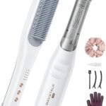 Wavytalk Pro Steam Hair Straightener Brush, Steamline Pro 3 in 1 Straightening Brush, Steam Reduces Damage, Nourishes Hair, and Expedites Straightening