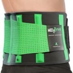 Back Support Brace, Lower Lumbar Belt MEDiBrace (Medical Grade) Pain & Discomfort Relief from Sciatica, Backache, Slipped Disc, Hernia, Spinal Stenosis, Spine Injury Prevention | Posture Corset
