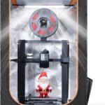 3D Printer Enclosure with LED Lighting, Dustproof Tent Constant Temperature Protective Cover for Creality Ender 3 V3 SE/KE/Ender 3/Ender 3 Pro/Ender 3V2/Ender 3S1/Neo/Anycubic Elegoo, Medium