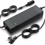 AC 110-240V to DC 12V Converter, 15A/180W/2.32M Car Cigarette Lighter Socket AC/DC Power Supply Adapter for Inflator, Car Refrigerator, Car Vacuum Cleaner (Standard Australian Plug Socket)