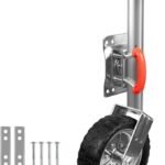 Manan Jockey Wheel 10''Inch Trailer Caravan Swing Up Heavy Duty Solid 1000kg Bolt On