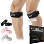 bout this item Effective Knee Pain Relief: The resilient silicone gel compression pad in the knee support holds the patella around the knee and absorbs shocks, providing excellent support and stability for the patellar tendon during daily workouts. The knee strap is designed for symptoms such as knee pain and stiffness, arthritis, meniscal and cartilage damage, patellar tendonitis and bursitis, torn ligaments and tendons, and even soft tissue and sport-related injuries Adjustable Patellar Band: Our patellar tendon support strap is fully adjustable, flexible, and easy to wear. You can adjust it according to your personal knee's curves to achieve the perfect fit. The adjustable knee brace eases your sizing worries away. A well-fitted patella band can provide better protection for the patella and reduce pressure High Quality and Durabl Fabric: GOUNOD patella knee braces are made from soft neoprene material and feature built-in silicone gel padding. Adapted with high-quality raw materials and standardized production techniques, they allow you to wear them without any discomfort, being both durable and easy to wash. Our knee braces provide ultimate comfort while stabilizing the knee Comfortable and Anti-slip Design: GOUNOD knee bands' fabric is chosen for its premium permeability and sweat absorption ability, preventing any wet or slippery feeling on the knee. It will securely stay in place and not slide suddenly when you exercise, allowing you to perform physical activities with ease Suitable for a variety of scenes: Such as basketball, training, hiking, soccer, fitness, cycling, and running, or up and down the stairs in daily walking. The compression knee brace is designed for sports that require frequent jumping and landing, and helps keep you away from potential knee injuries, enabling you to enjoy sports without discomfort