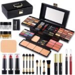 Professional Makeup Kit EyeShadow Set - for Women Full Kit, All In One Makeup Set for Women Girls Beginner, Makeup Gift Set with Eye Shadow Blush, Lipstick, Compact Powder, Mascara, Eyeliner, Lip Liner, Eyebrow Pencil, Glitter Powder(331N)