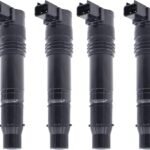NewYall Pack of 4 Ignition Coil for Kawasaki Ninja ZX-10R ZX-14 ZX-14R | for Kawasaki Ninja ZX-10R 2004-2010, ZX-14 2006-2011, ZX-14R 2012-2019