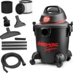 Shop-Vac 1400W 20L Wet Dry Vacuum Cleaner, 3-in-1 Portable Shop Vacuum with with Filter, Hose and Accessories for Home, Garage, Workshop, and Outdoor Use