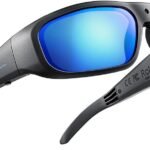 OhO 32GB Camera Glasses,24M Resolution H.265 1080P Smart Glasses with UV400 Sunglasses Lens for Outdoor Sport,Unisex