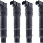 NewYall Pack of 4 Ignition Coil for Kawasaki Ninja ZX-10R 2004-2010, ZX-14 2006-2011, ZX-14R 2012-2019