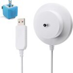 T Tersely USB Charging Station for Toniebox Extra Charger, Compatible with Tonie Box Audio Player Charging Cord, 1.8M Cable, White
