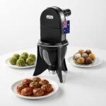 Automatic Meatball & Sweet Ball Maker Machine, 80W Electric Non-Stick Dumpling Maker, DIY Rice Ball, Fish Ball, Dessert Ball, Luqaimat & Vegetable Ball Forming Tool for Home Kitchen Cooking