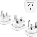 LENCENT Type D, G and M Travel Adapter Plug Power Adapter | for South Africa Sri Lanka Botswana Namibia Zimbabwe Nepal