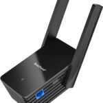 BrosTrend AX1500 WiFi 6 Universal WiFi to Ethernet Adapter w/Gigabit Port | Dual Band Wireless Bridge for PC, Printer, Smart TV, Blu-Ray Player, PlayStation, etc, Connect a Wired Device to Wi-Fi