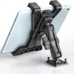 OHLPRO Tablet Holder for Truck, Heavy Duty Drill Base Tablet Car Mount for iPad, mini, Samsung Galaxy (7" - 11") for Dashboard, Desks, Tabletop, ipad Mount Great for Wall, Commercial Vehicles