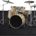 120X160CM Drum Rug, Drum Mat with Non-Slip Grip Bottom, Drum Accessories, 47x63in, Black